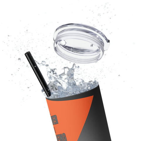 Skinny Tumbler with Straw, 20oz