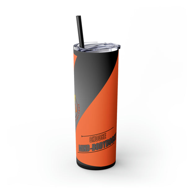 Skinny Tumbler with Straw, 20oz